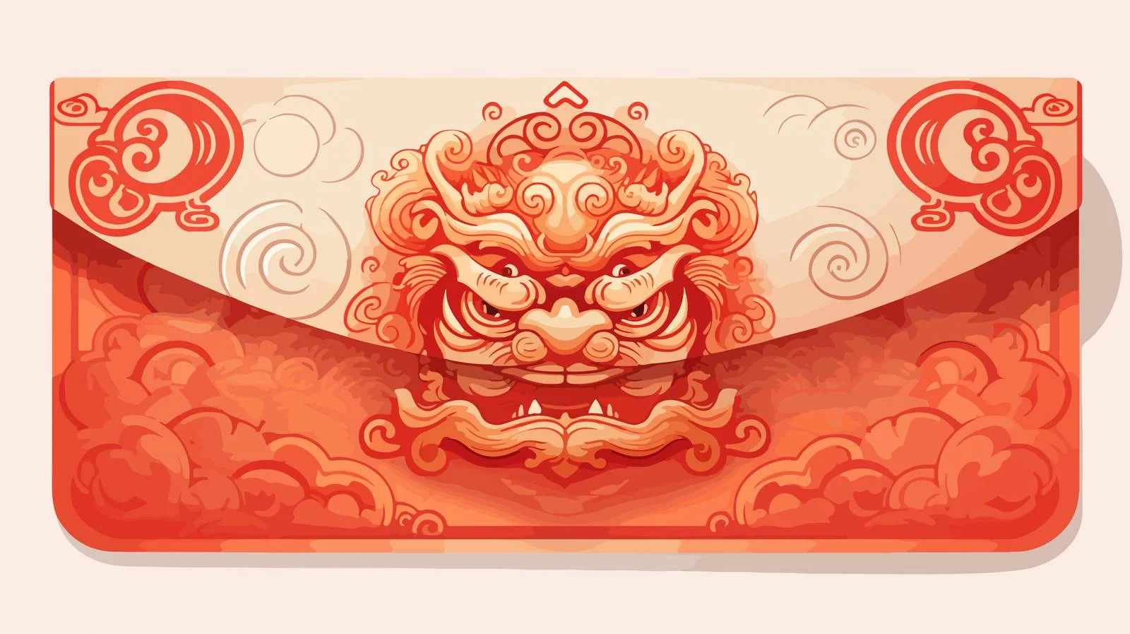 Traditional Chinese Money Envelope Gift — free download from Dotvec