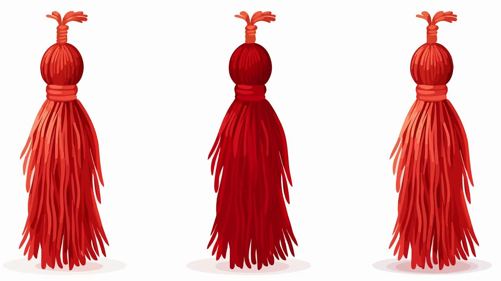 Traditional Chinese Tassels and Knots Usage — free download from Dotvec