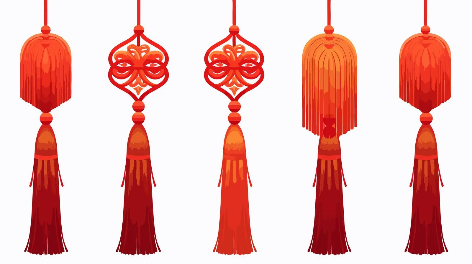 Chinese Tassels Usage and Description — free download from Dotvec