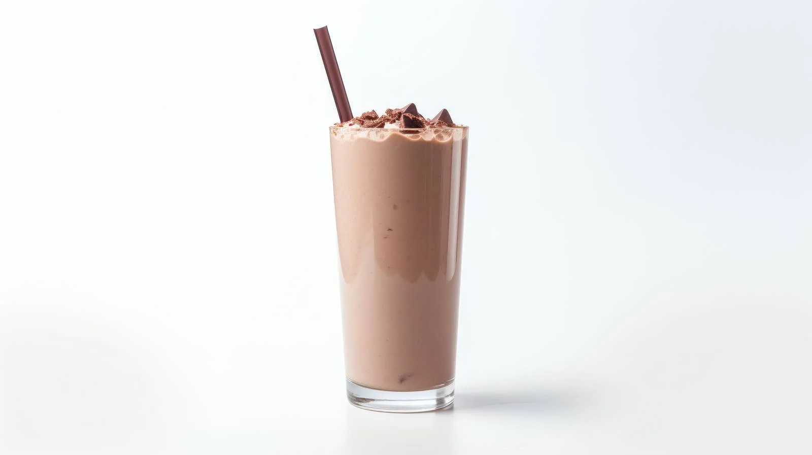 Rich Chocolate Protein Shake on White — free download from Dotvec