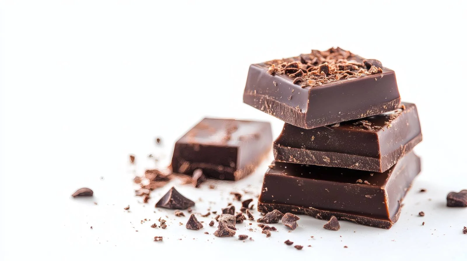 Luxurious Chocolate Spa Concept on White Background — free download from Dotvec