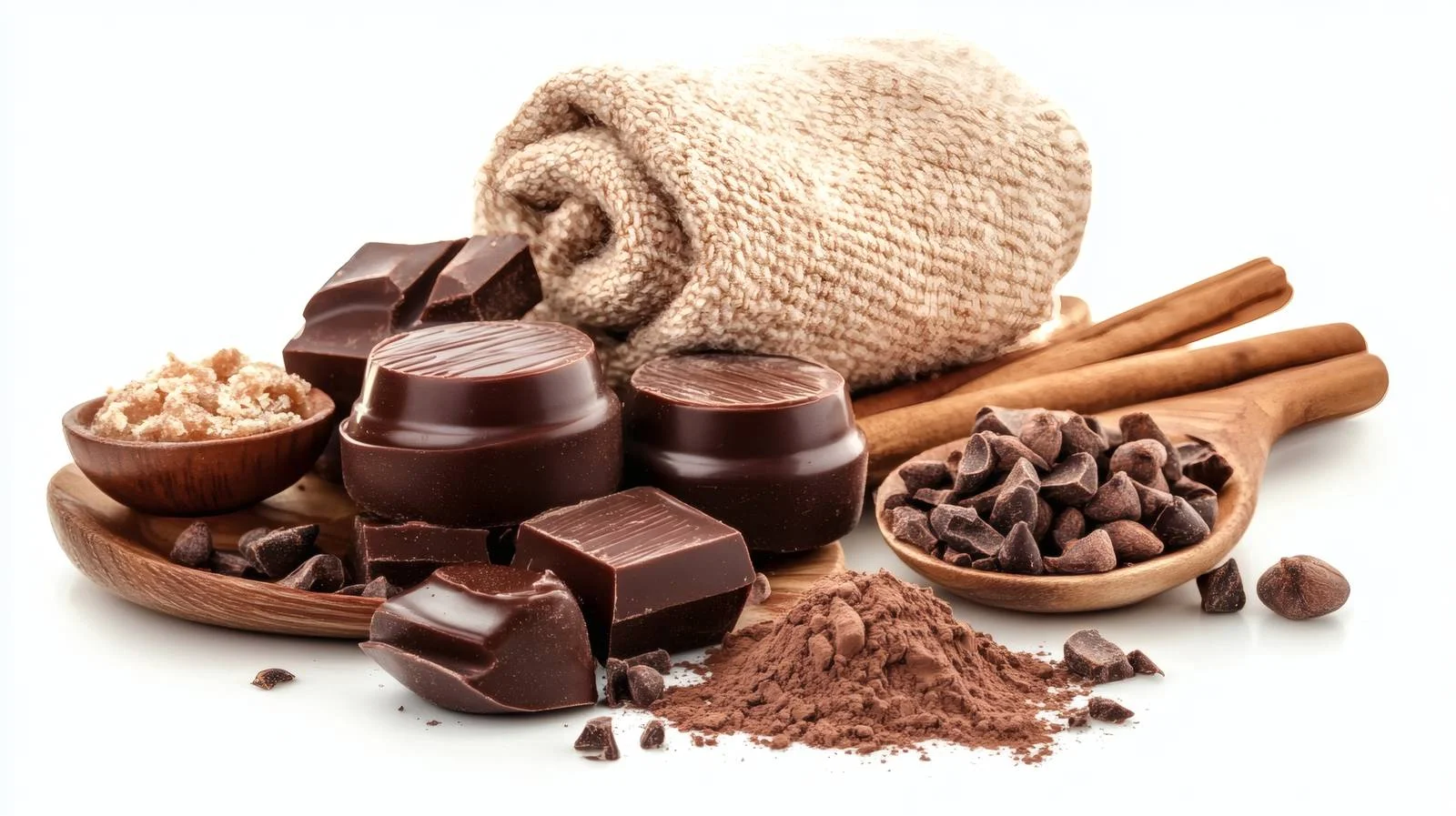 Luxurious Chocolate Spa on White Background — free download from Dotvec