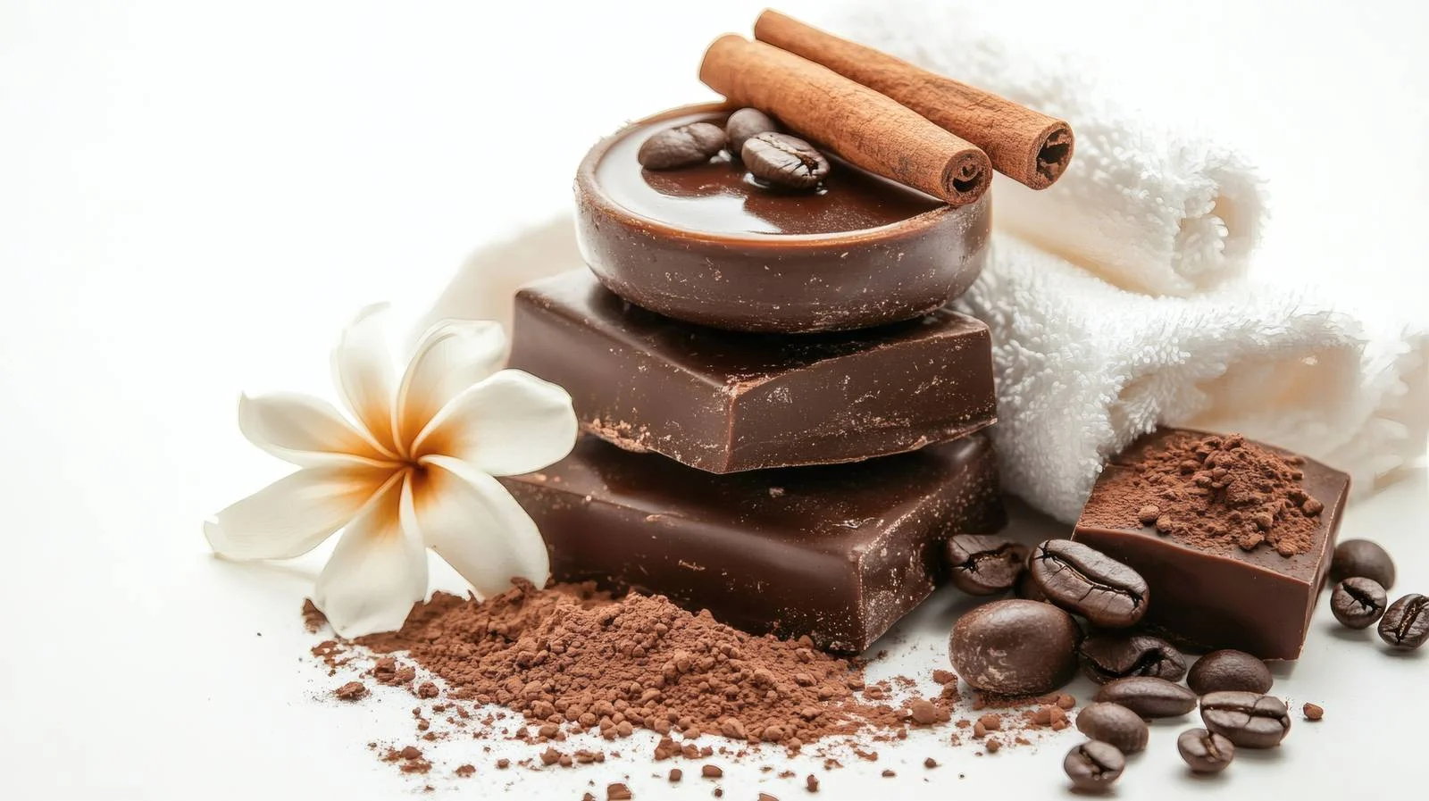 Luxurious Chocolate and Coffee Spa Concept — free download from Dotvec
