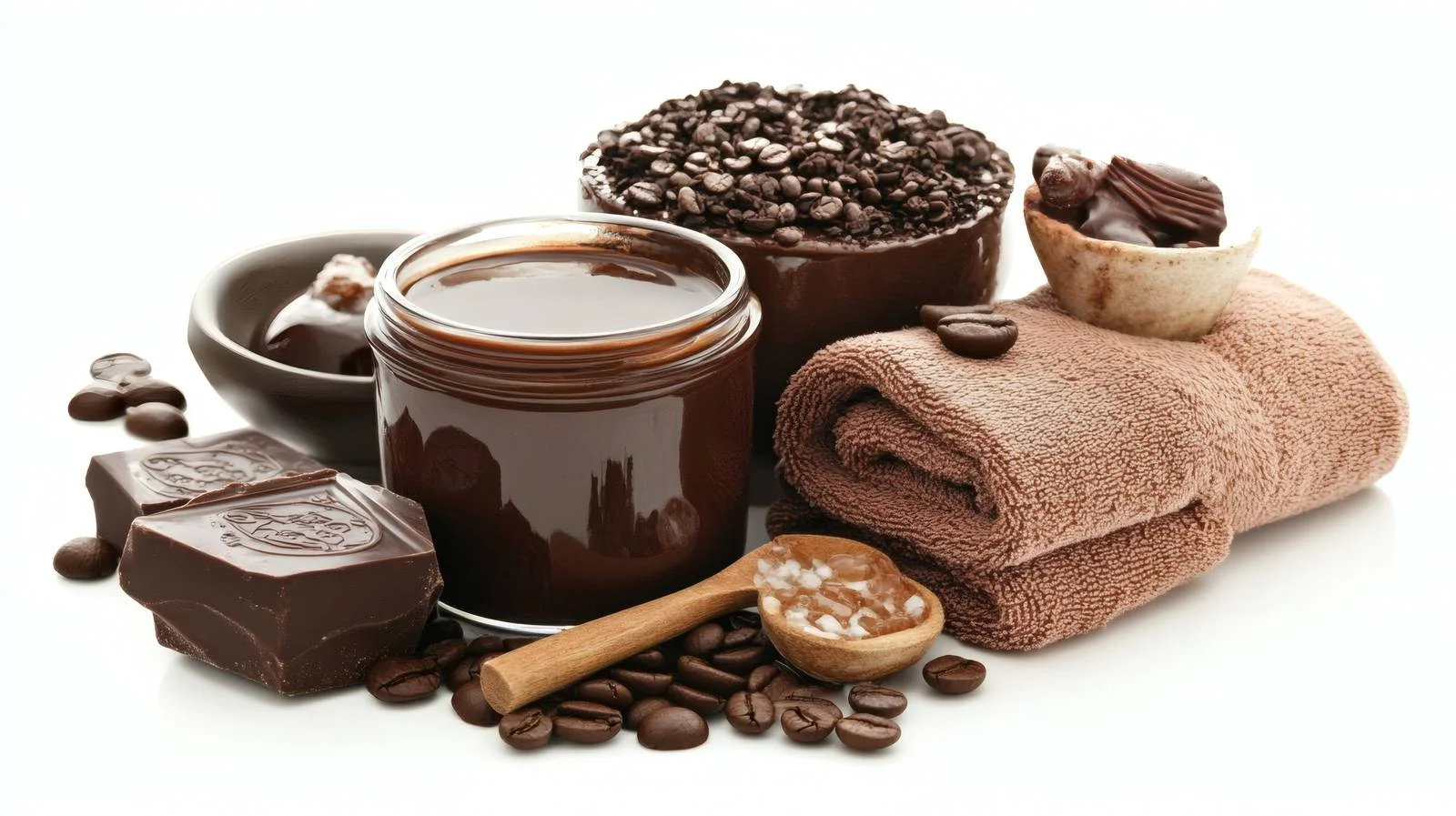 Luxurious Chocolate and Coffee Spa Elegance — free download from Dotvec