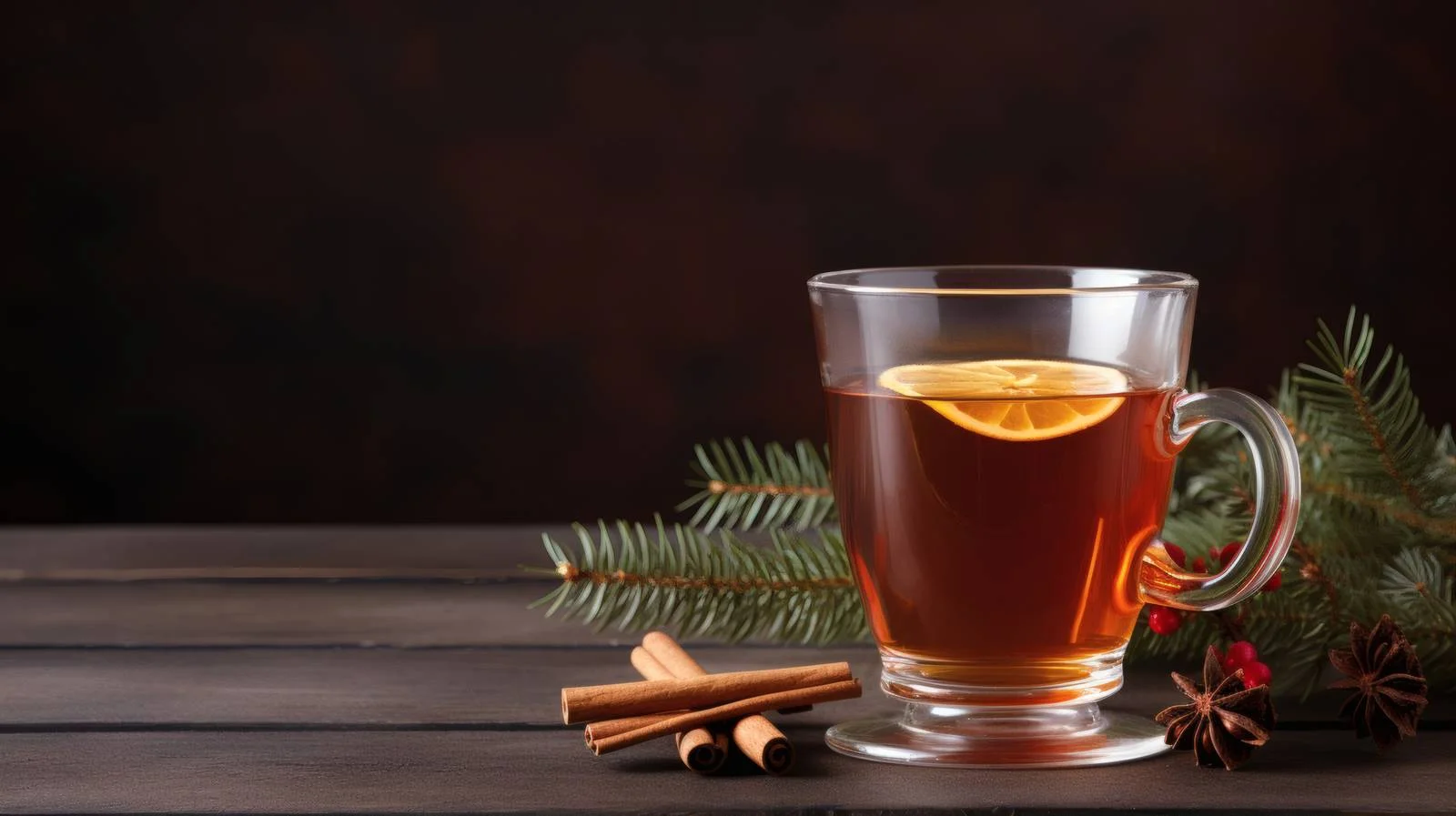 Classic Christmas Hot Toddy Beverage on White — free download from Dotvec