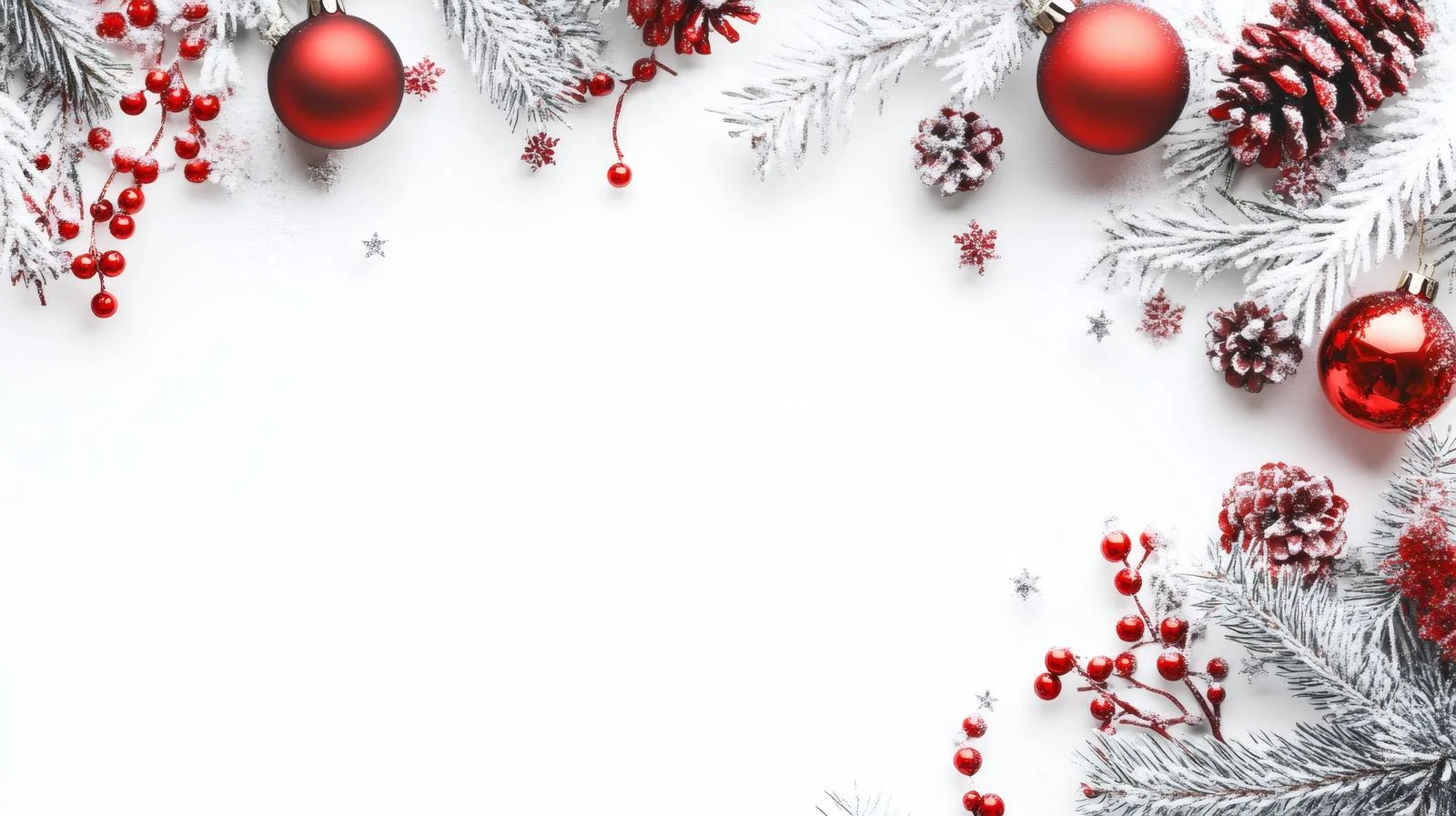 Elegant Christmas White Background Design — free download from Dotvec