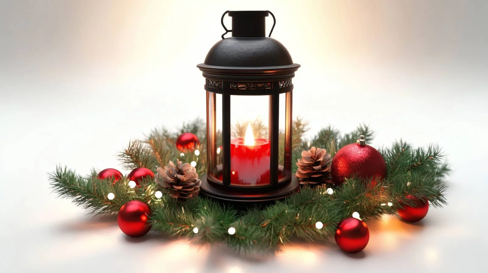 Festive Outdoor Lantern Lighting for Christmas — free download from Dotvec