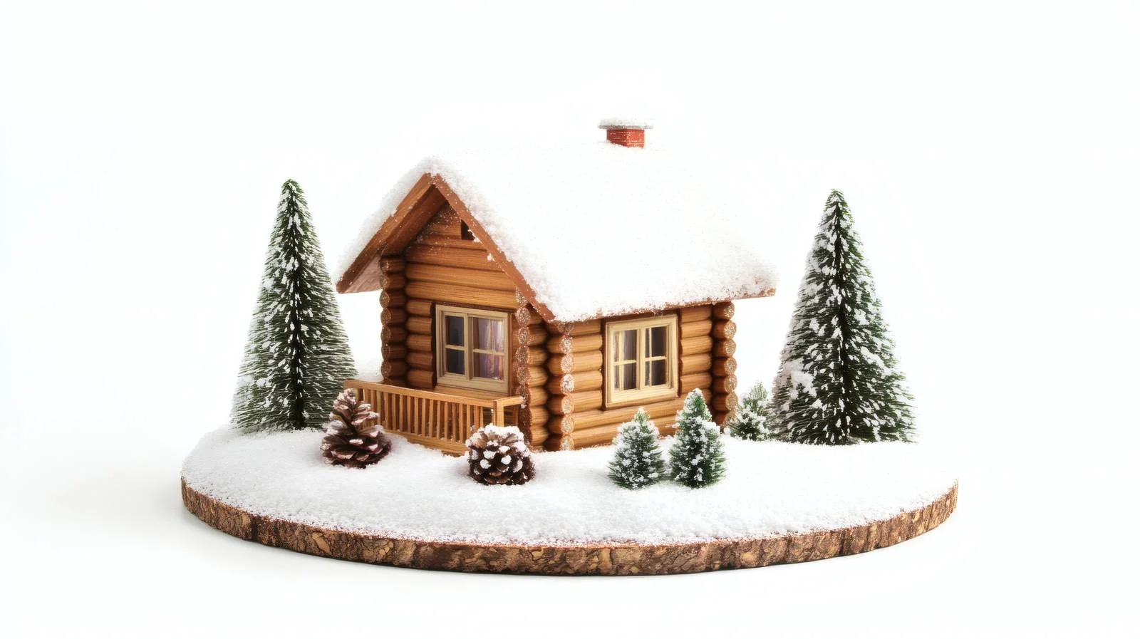 Elegant Christmas Home Ambiance on White Background — free download from Dotvec