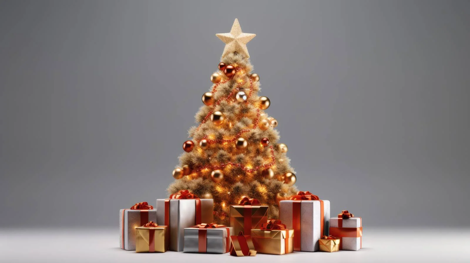 Festive Christmas Presents by Glowing Tree — free download from Dotvec