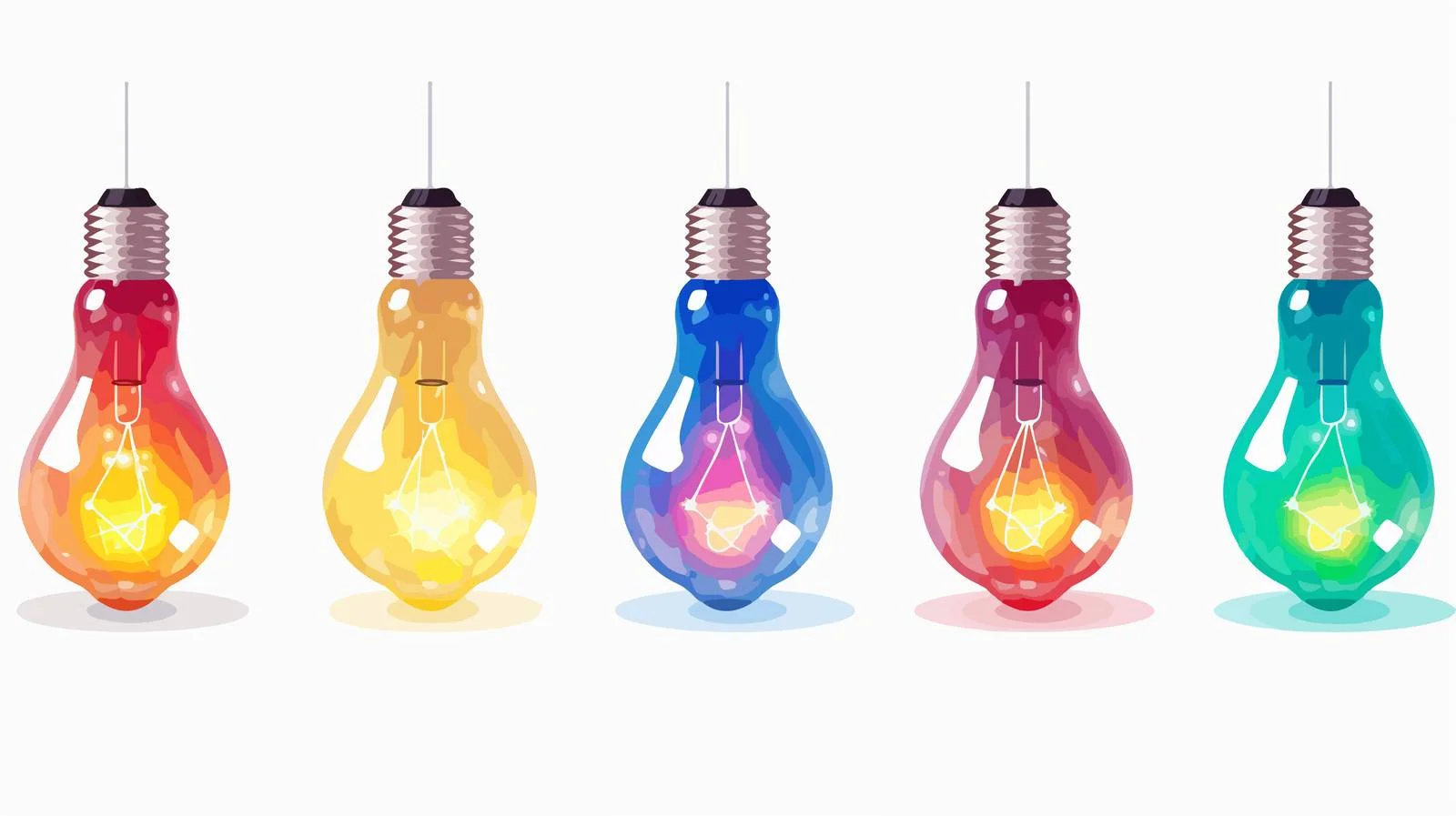 Vibrant Christmas Lights Display — free download from Dotvec