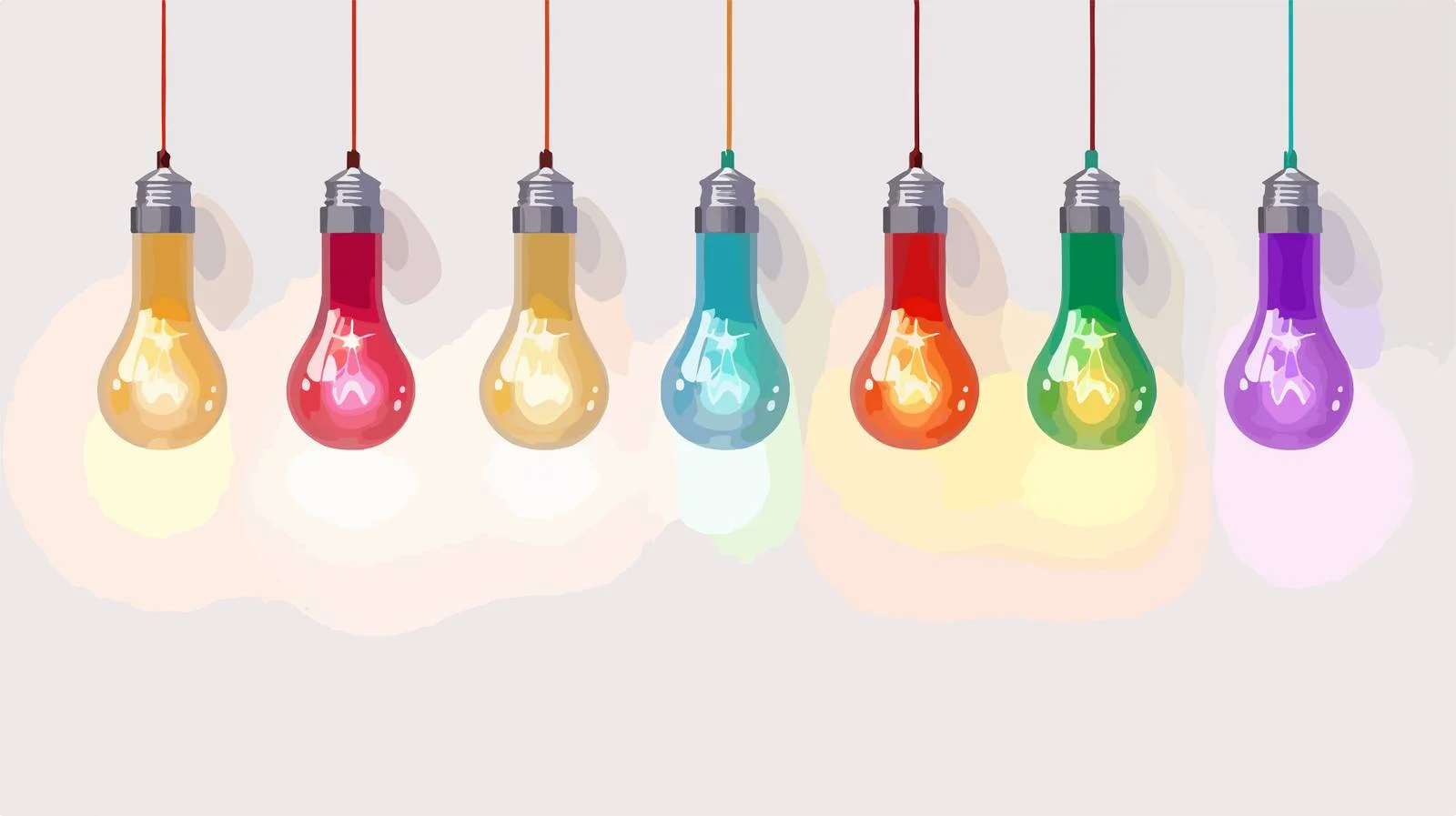 Vibrant Christmas Lights Decoration — free download from Dotvec