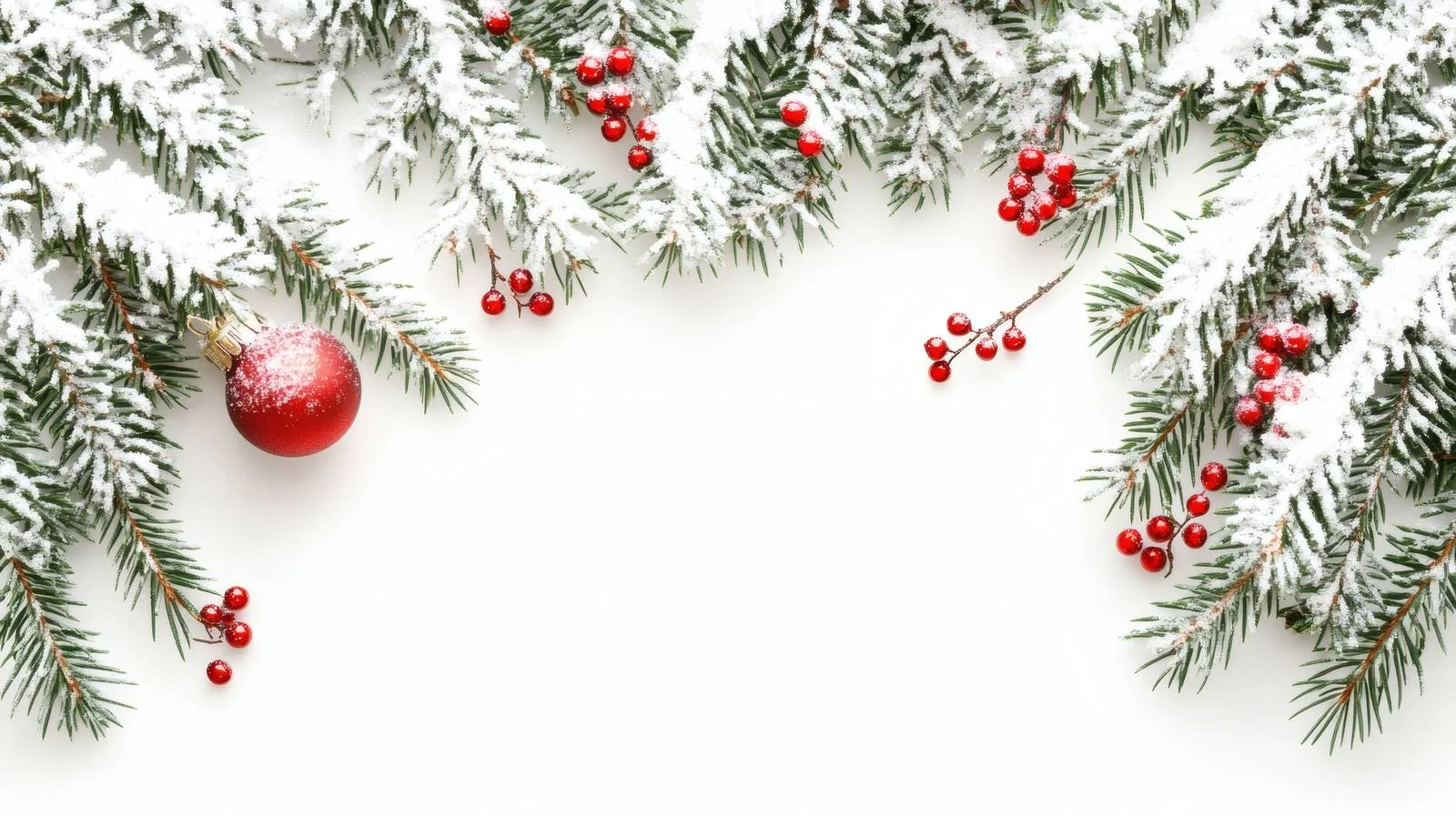 Elegant Christmas Winter White Background Design — free download from Dotvec
