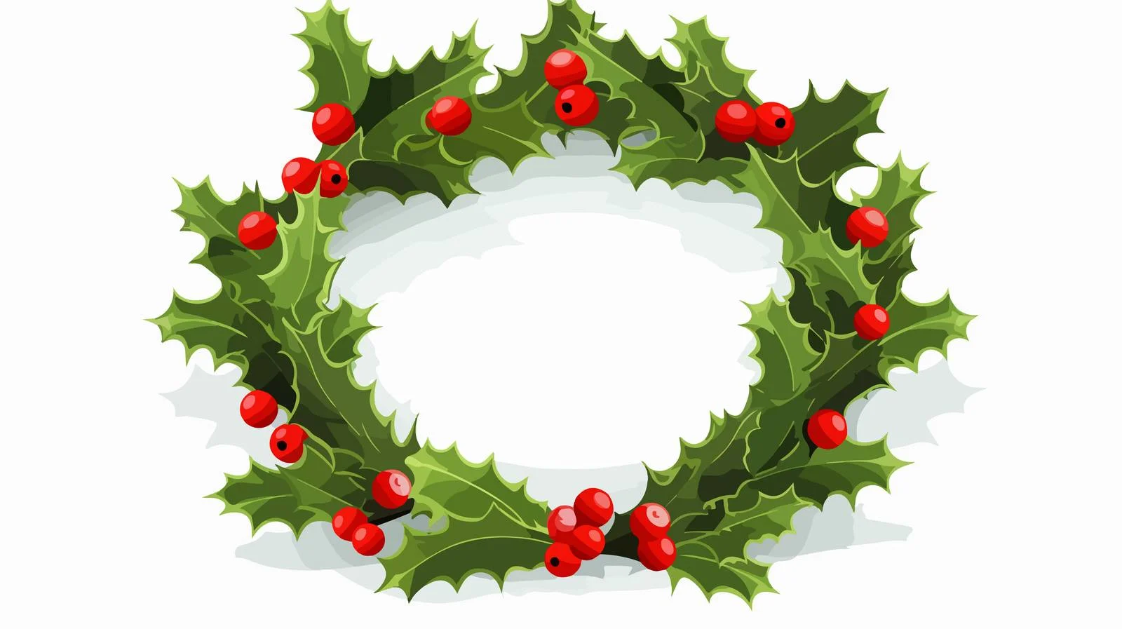 Winter Garland Adorned with Christmas Wreath — free download from Dotvec