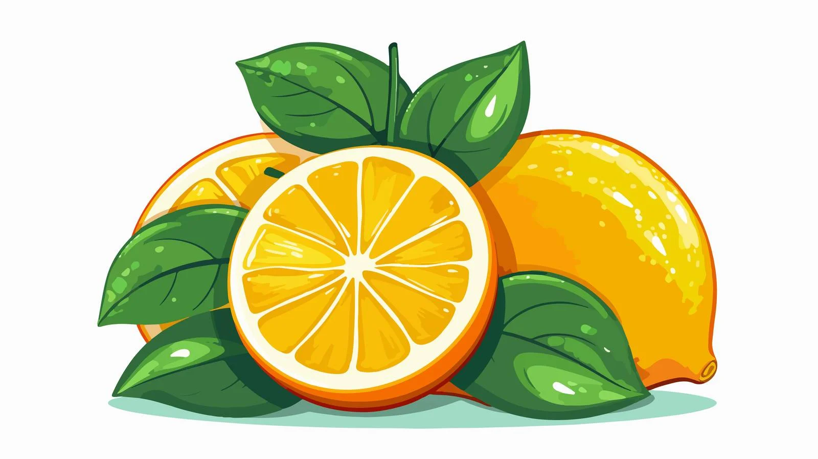 Vitamin C-Rich Citrus Fruits — free download from Dotvec