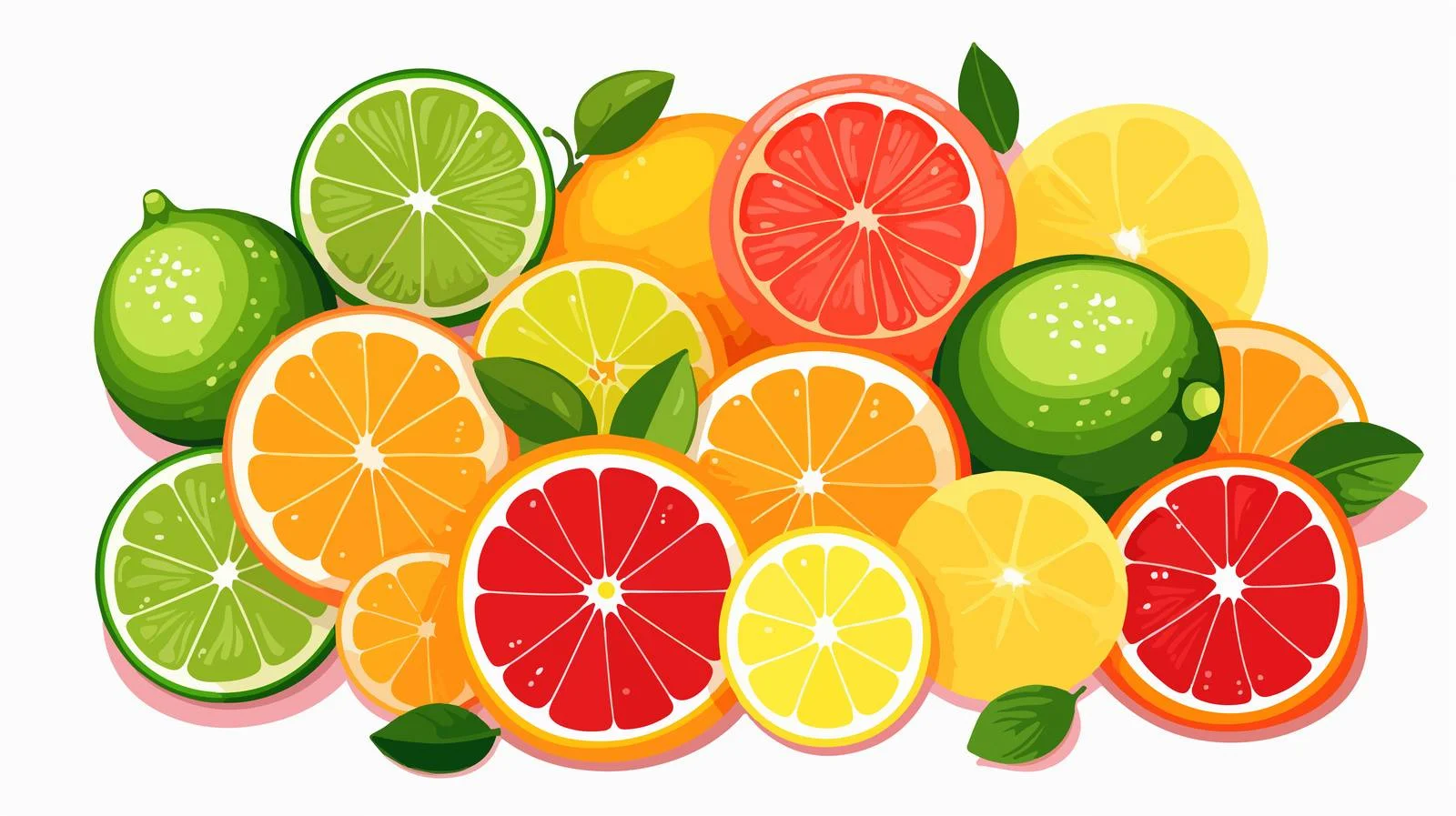 High Vitamin C Citrus Fruits Image — free download from Dotvec