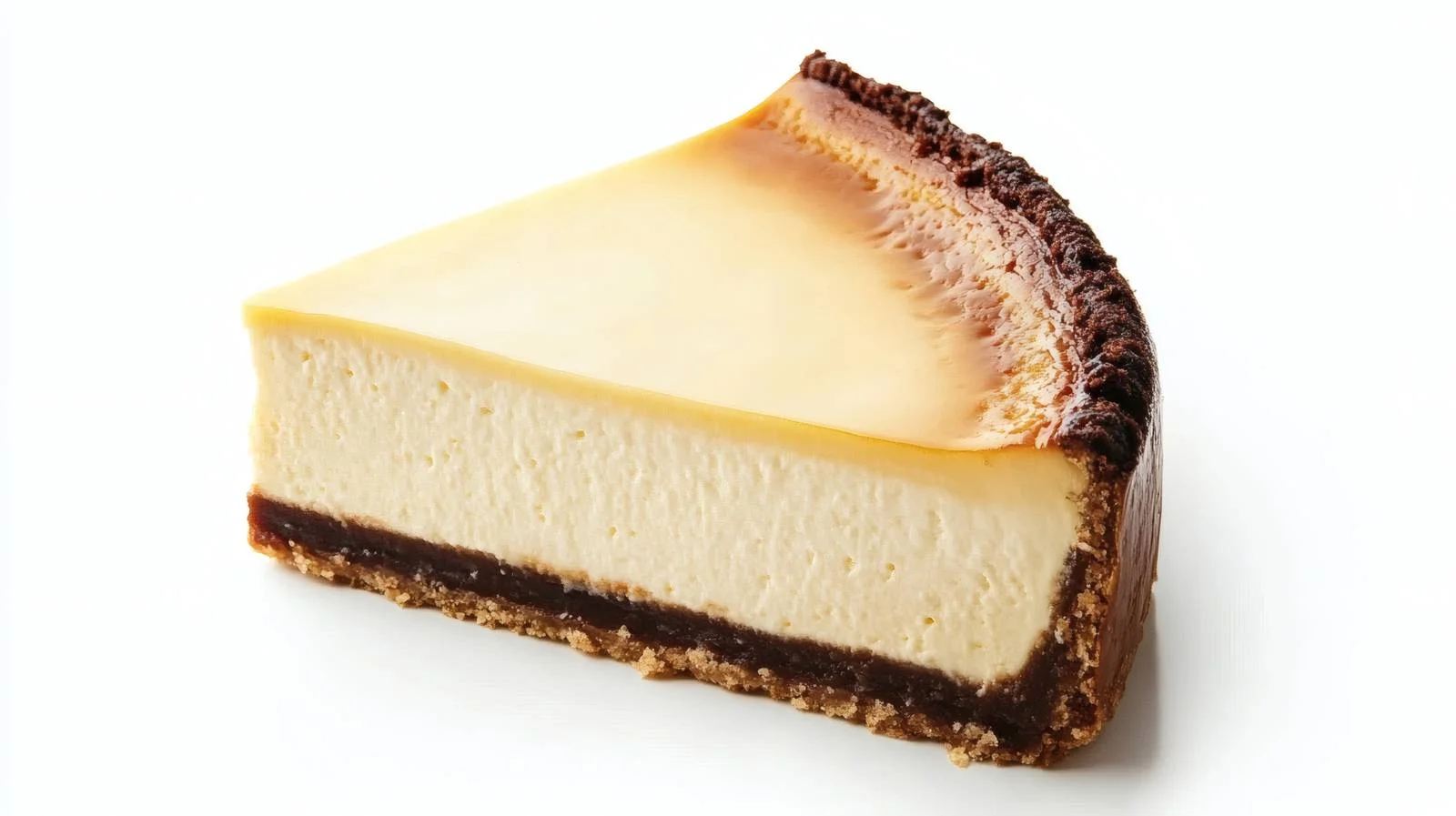 Gourmet Classic Cheesecake on White Background — free download from Dotvec