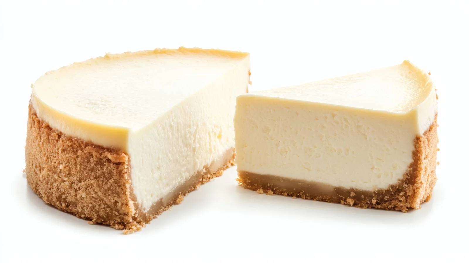 Elegant Classic Cheesecake on White Background — free download from Dotvec