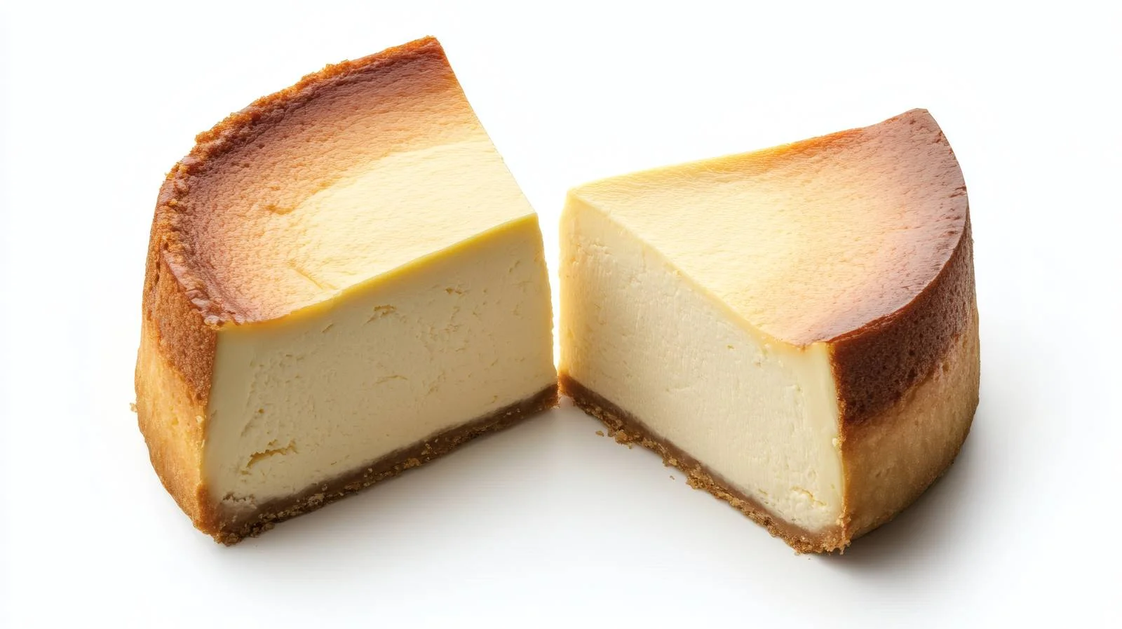 Exquisite Classic Cheesecake on White Background — free download from Dotvec