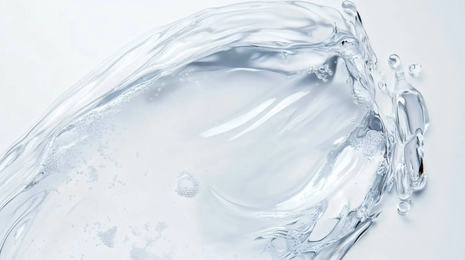 Transparent Cosmetic Gel on White Background — free download from Dotvec