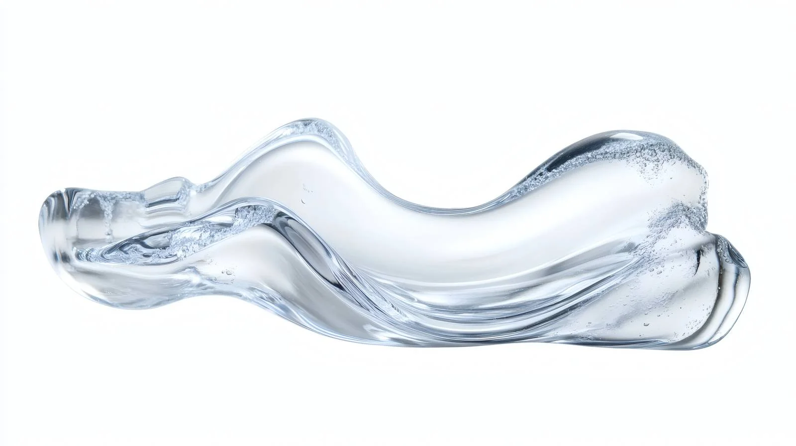 Transparent cosmetic gel on white background — free download from Dotvec