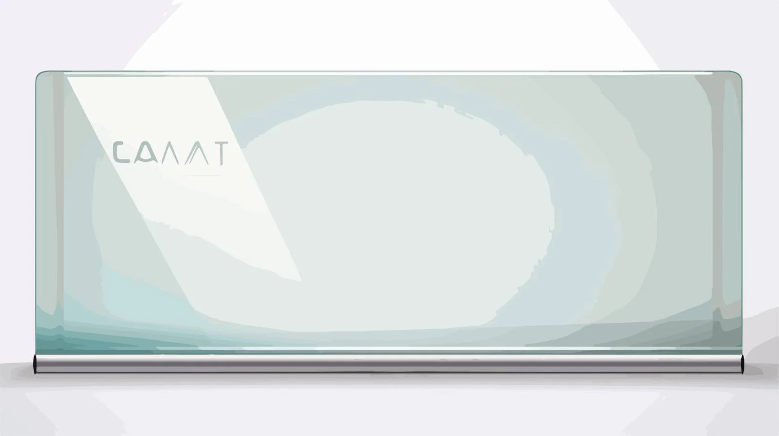 Elegant Glass Signage Design — free download from Dotvec