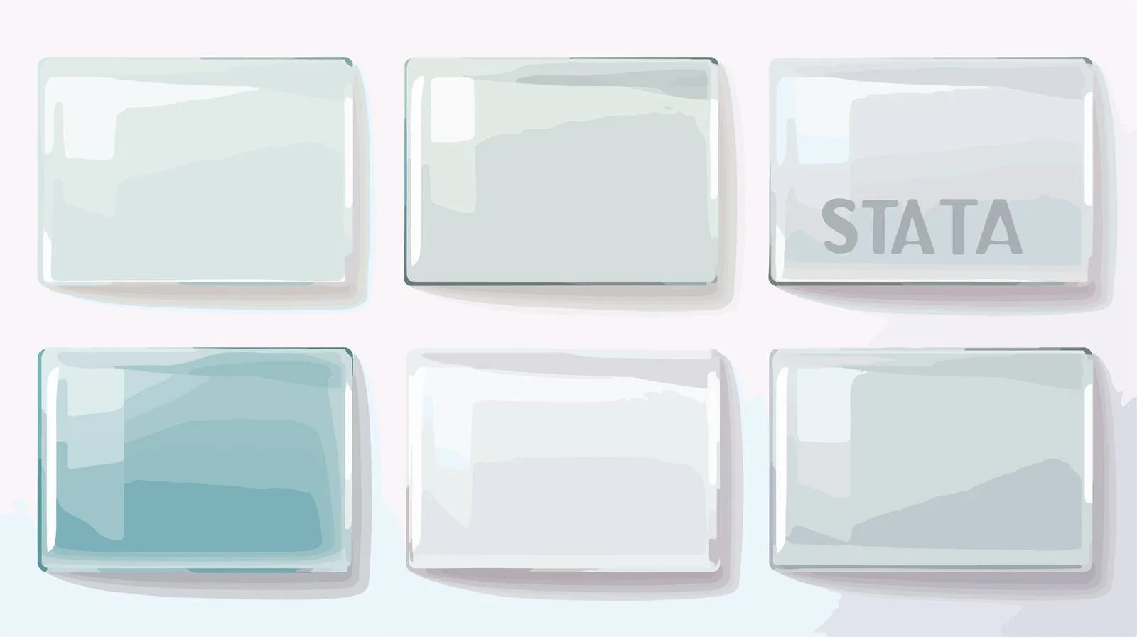 Clear Glass Signage Display — free download from Dotvec