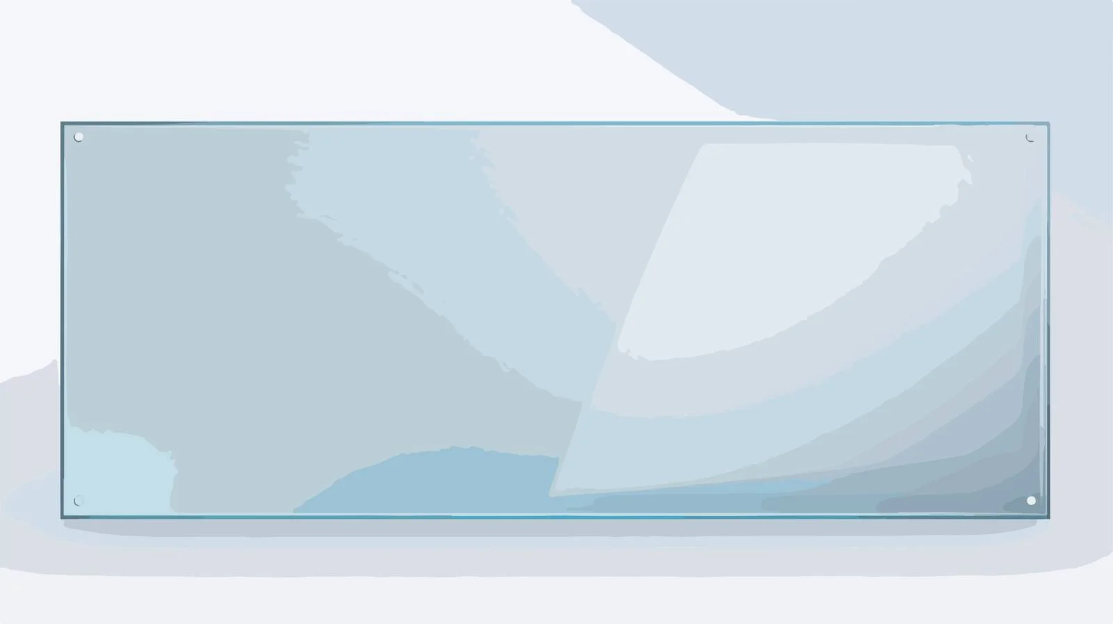 Sophisticated Glass Banner Signage Design — free download from Dotvec