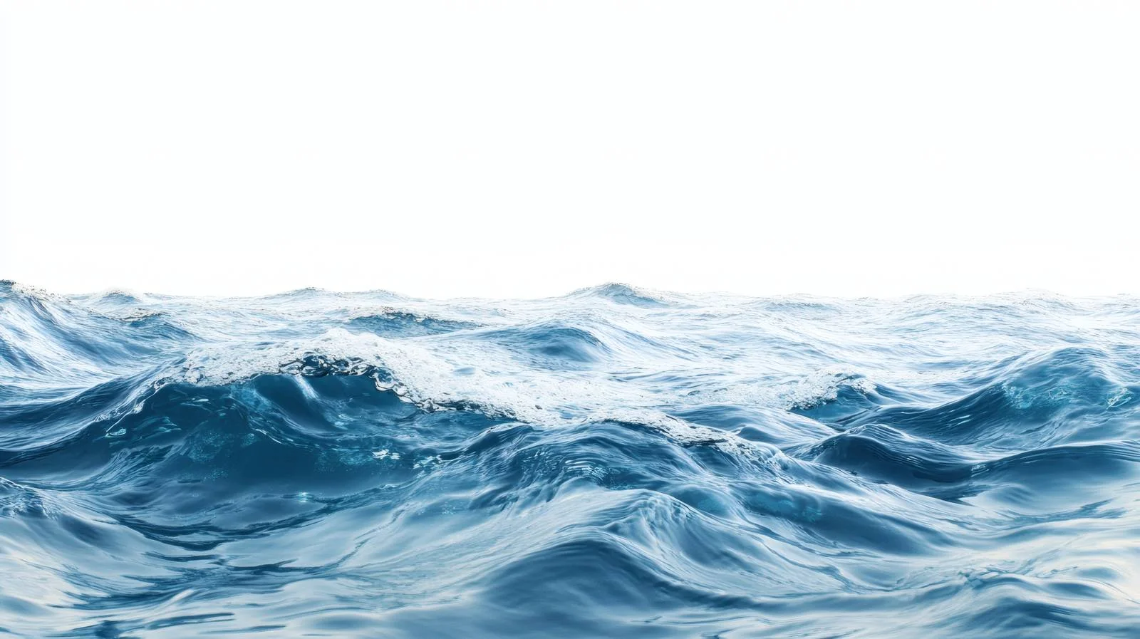 Pristine Water Surface on White Background — free download from Dotvec