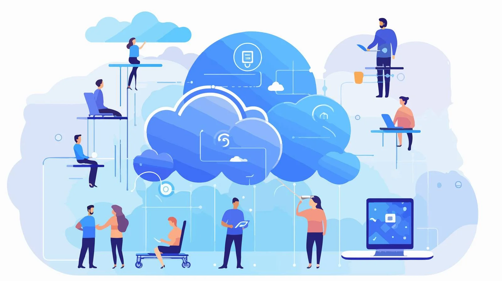 Efficient File Sharing in Cloud Computing — free download from Dotvec