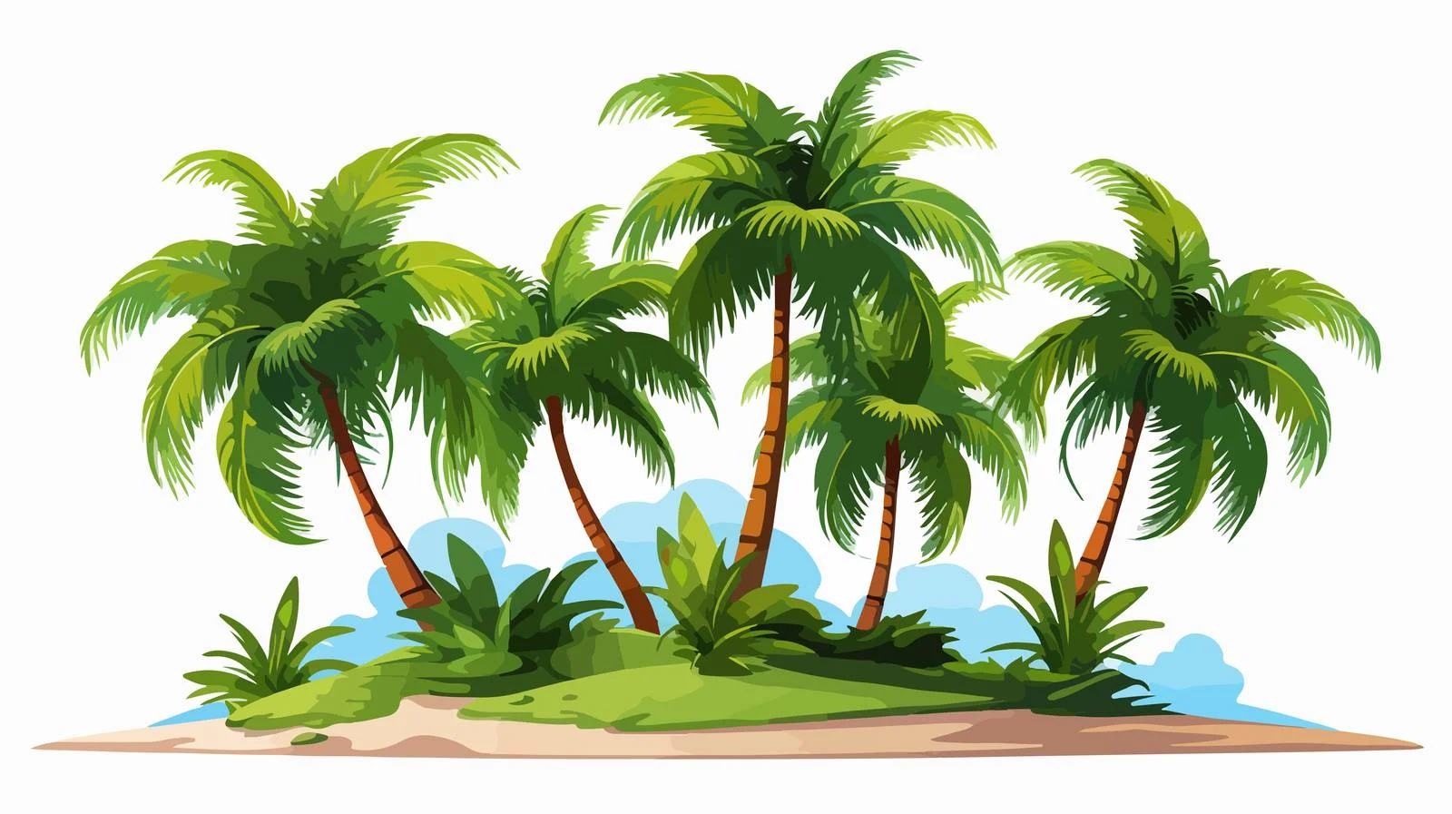 Tropical Island Paradise — free download from Dotvec