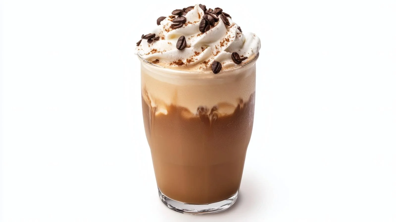 Iced Frappuccino on White Background — free download from Dotvec