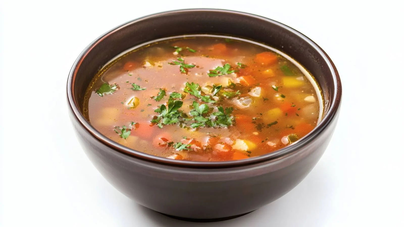 Chilled Vegetable Soup on White Background — free download from Dotvec