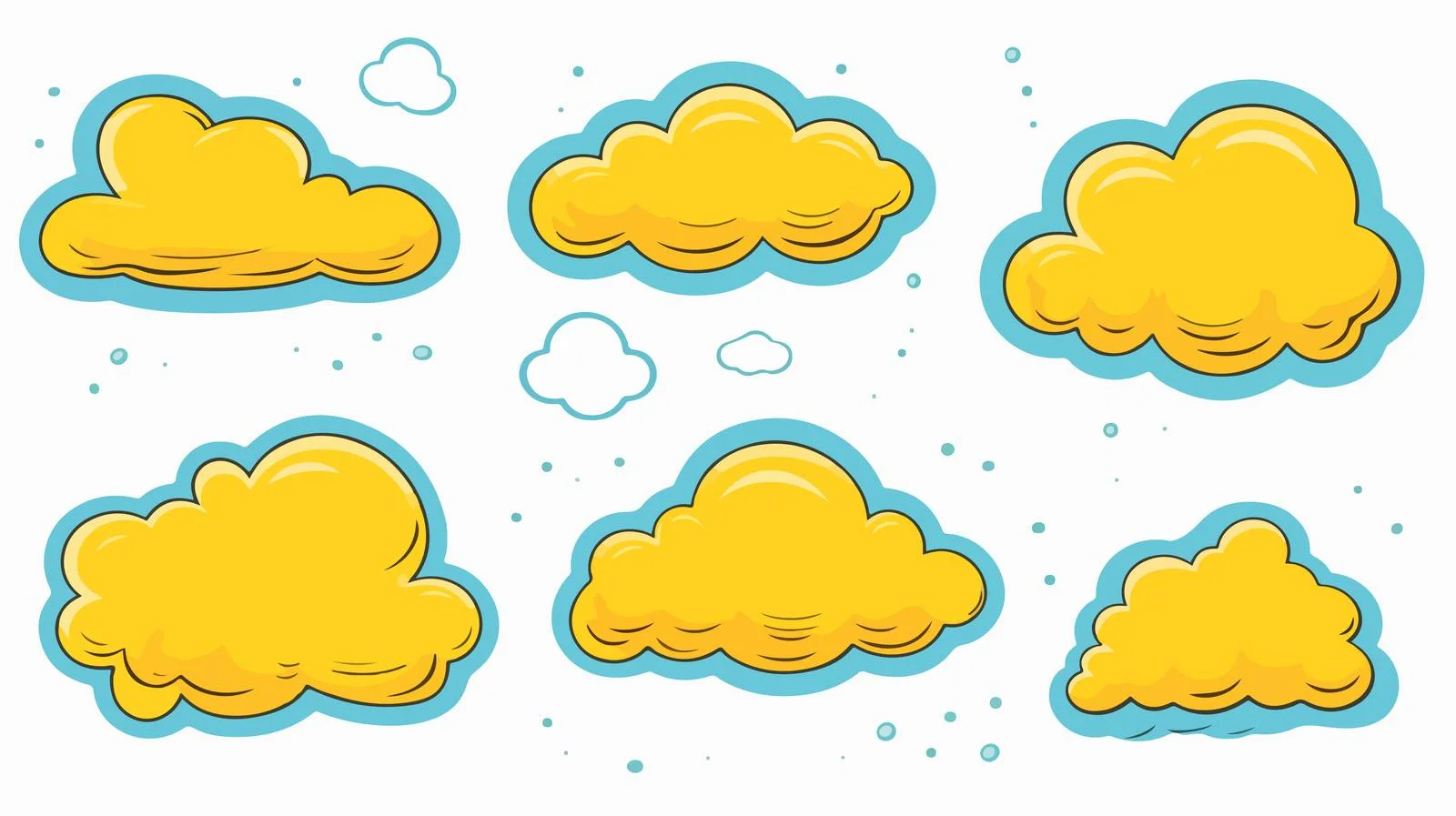 Speech Bubble Vector Collection — free download from Dotvec