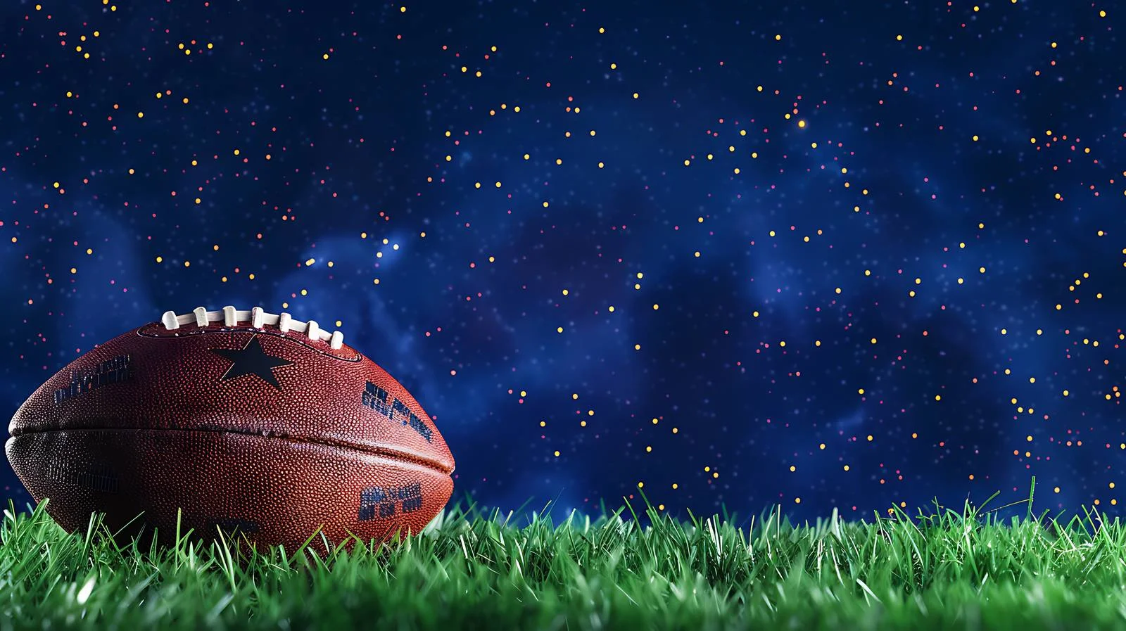 Vibrant College Football Match on Grass Field — free download from Dotvec