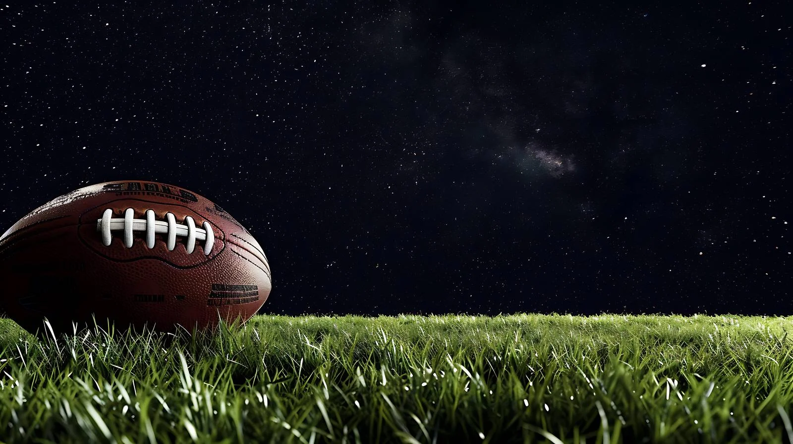 Classic College Football Game on Striped Field — free download from Dotvec