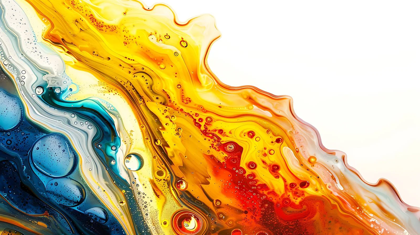 Vivid Oil Stain Spectrum Close-Up — free download from Dotvec
