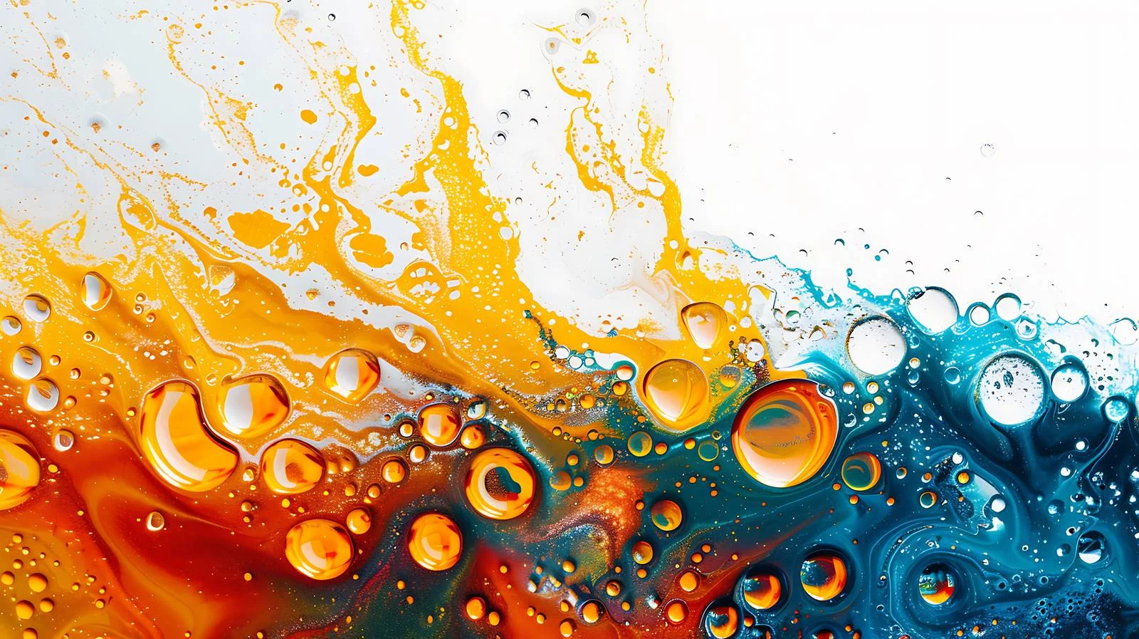 Vibrant oil spills in parking area — free download from Dotvec