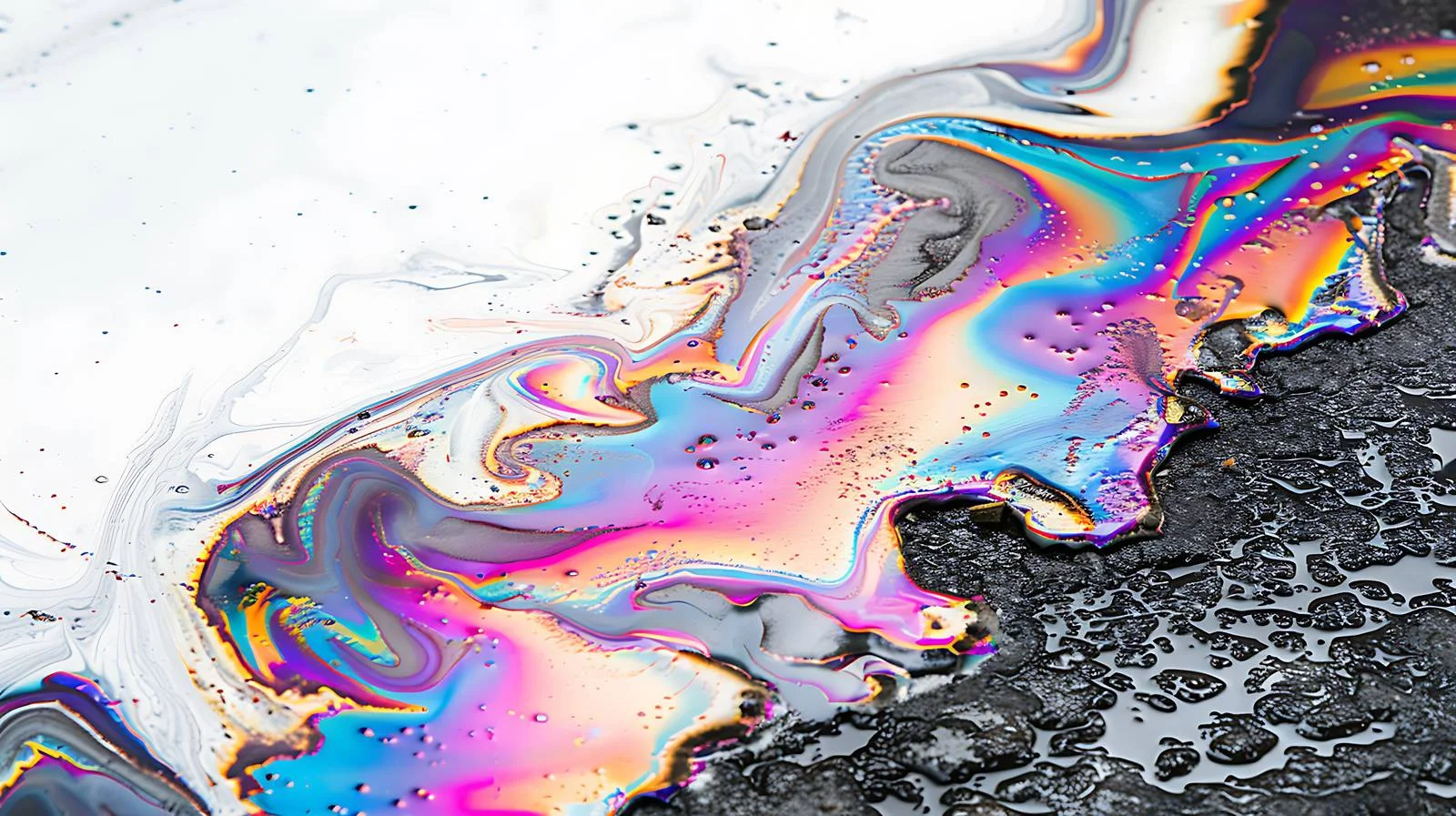 Vibrant Oil Spill Enhancing Surface Texture — free download from Dotvec