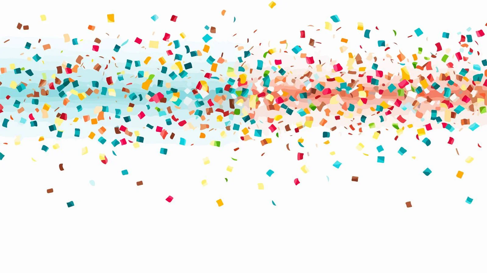 Colorful Confetti Rolls Vector Collection — free download from Dotvec