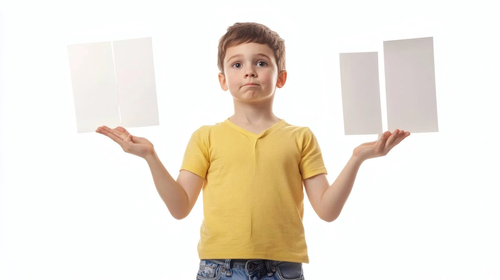Child Holding Paper Surrounded by Adults — free download from Dotvec