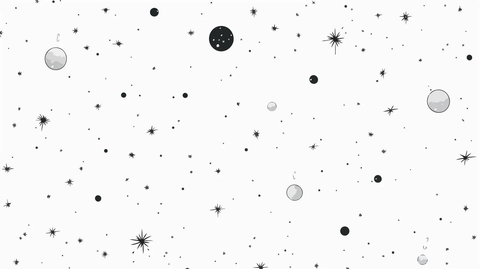 Hand-Drawn Constellations Seamless Pattern — free download from Dotvec