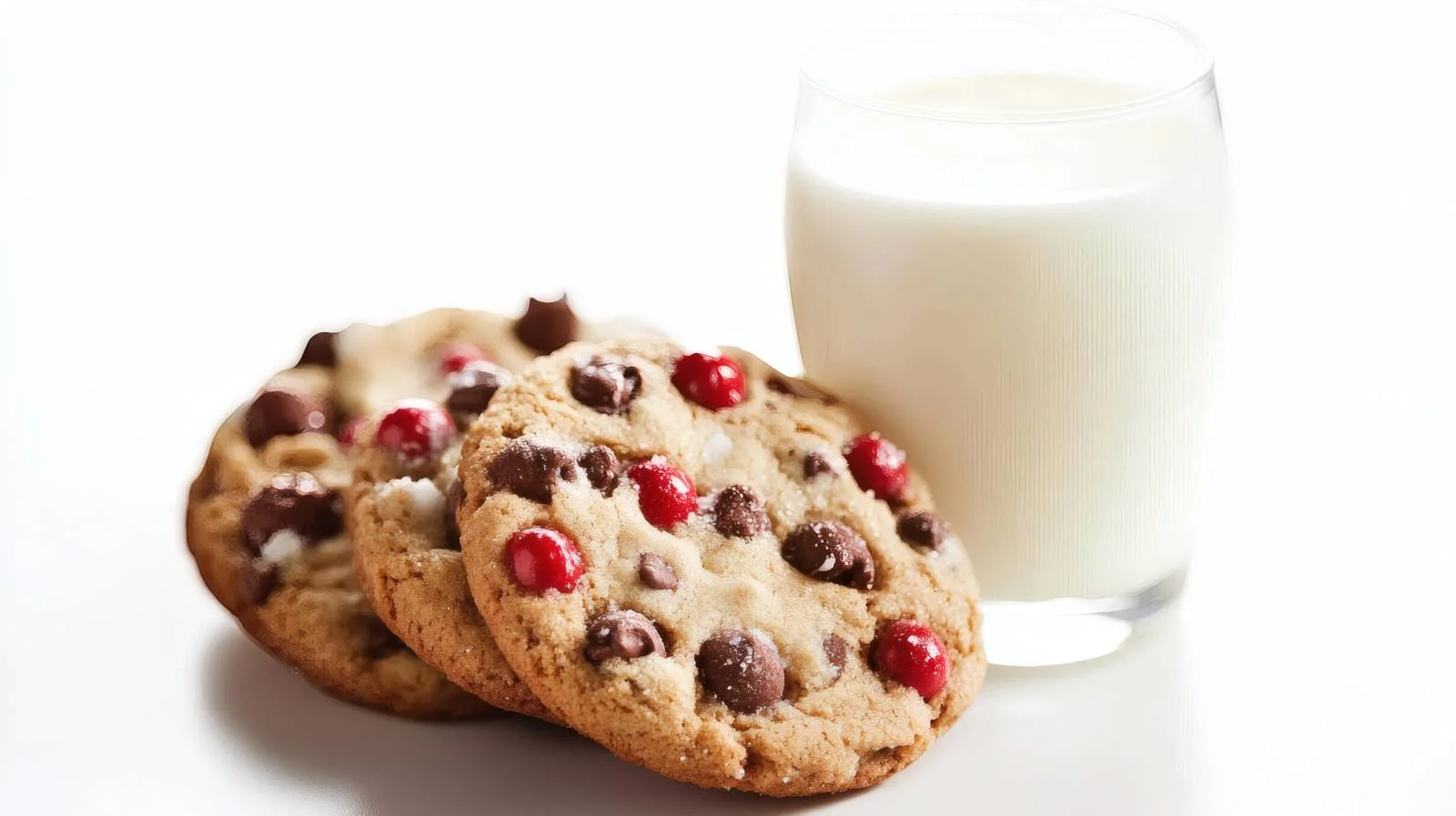 Festive Cookies and Milk for Santa — free download from Dotvec