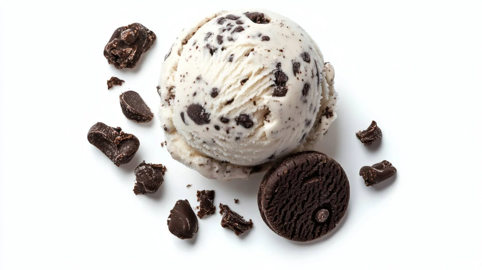 Delicious Cookies and Cream Ice Cream — free download from Dotvec
