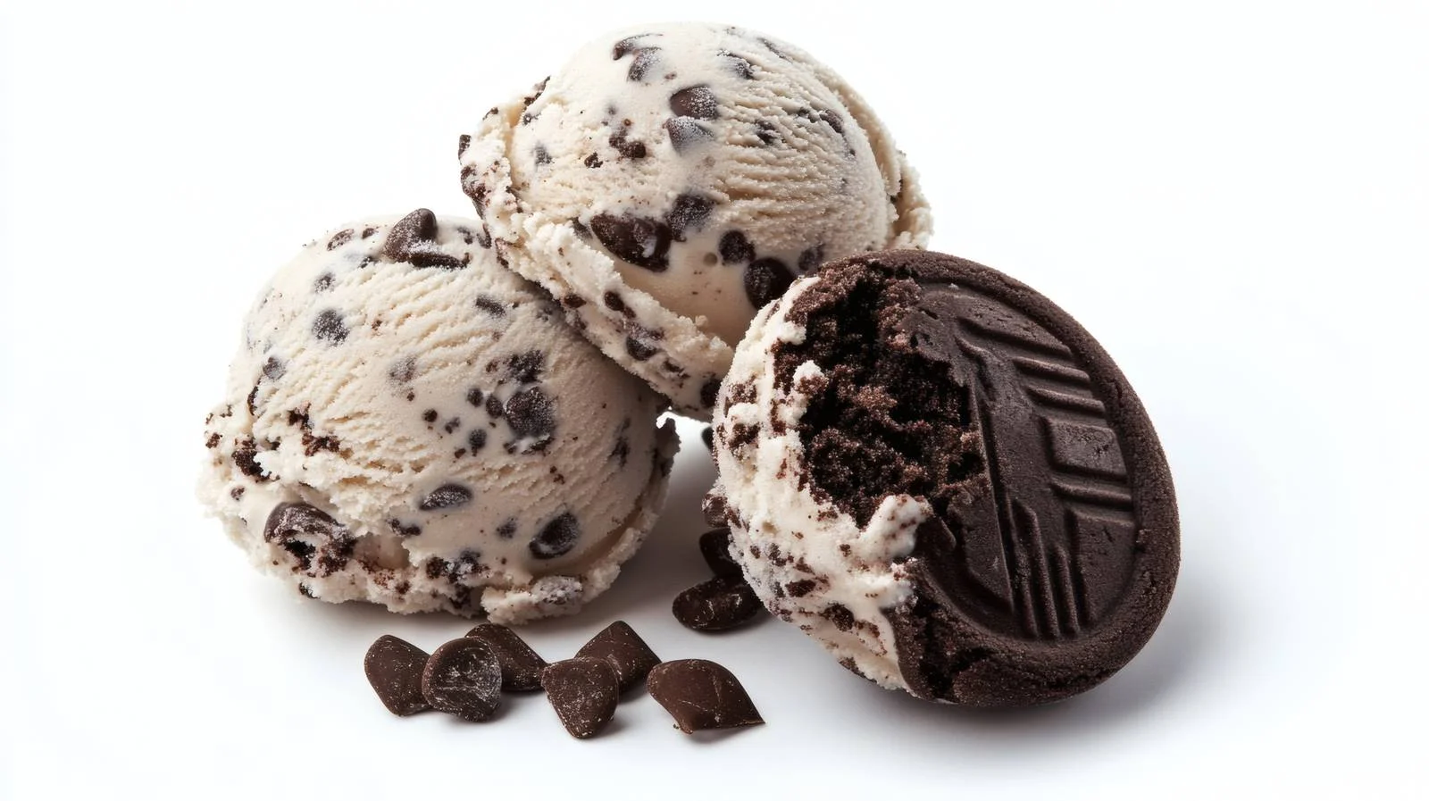 Delicious Cookies and Cream Ice Cream Dessert — free download from Dotvec