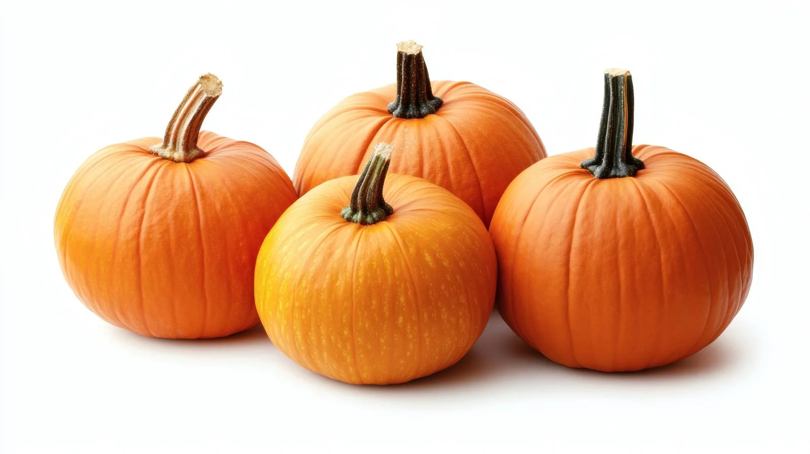 Harvesting autumn pumpkins on white background — free download from Dotvec