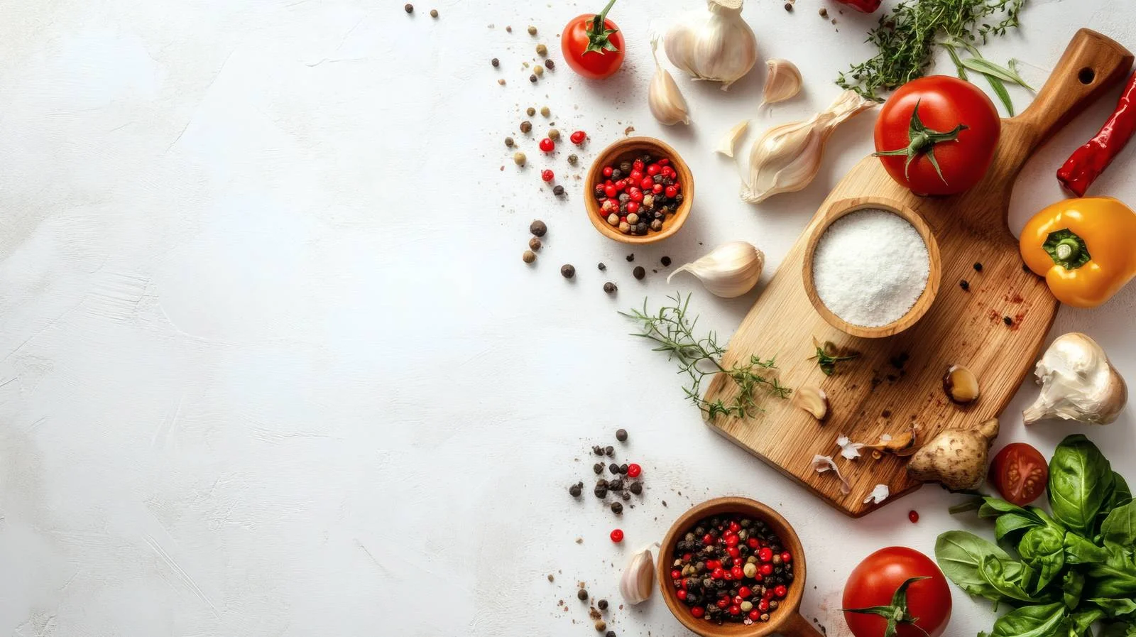 Modern Kitchen Cooking Scene on White — free download from Dotvec