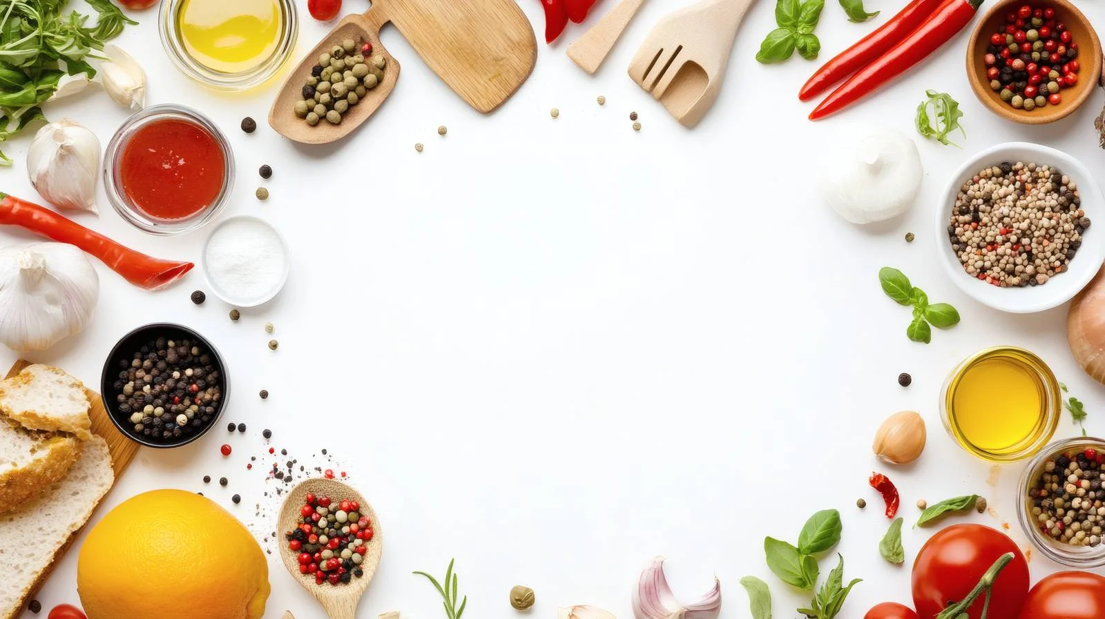 Professional Cooking Utensils on White Background — free download from Dotvec