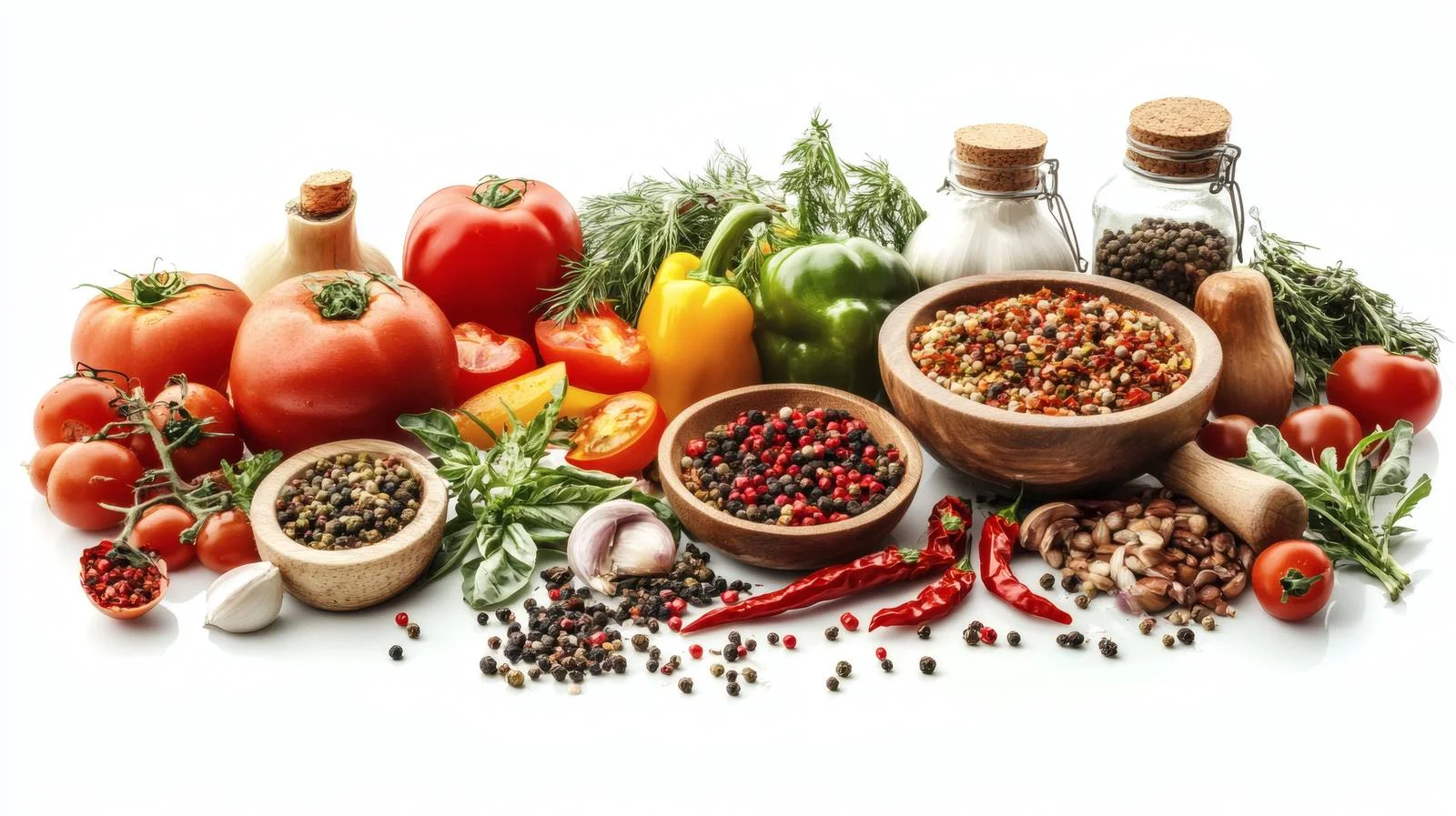 Culinary Preparation on White Background — free download from Dotvec