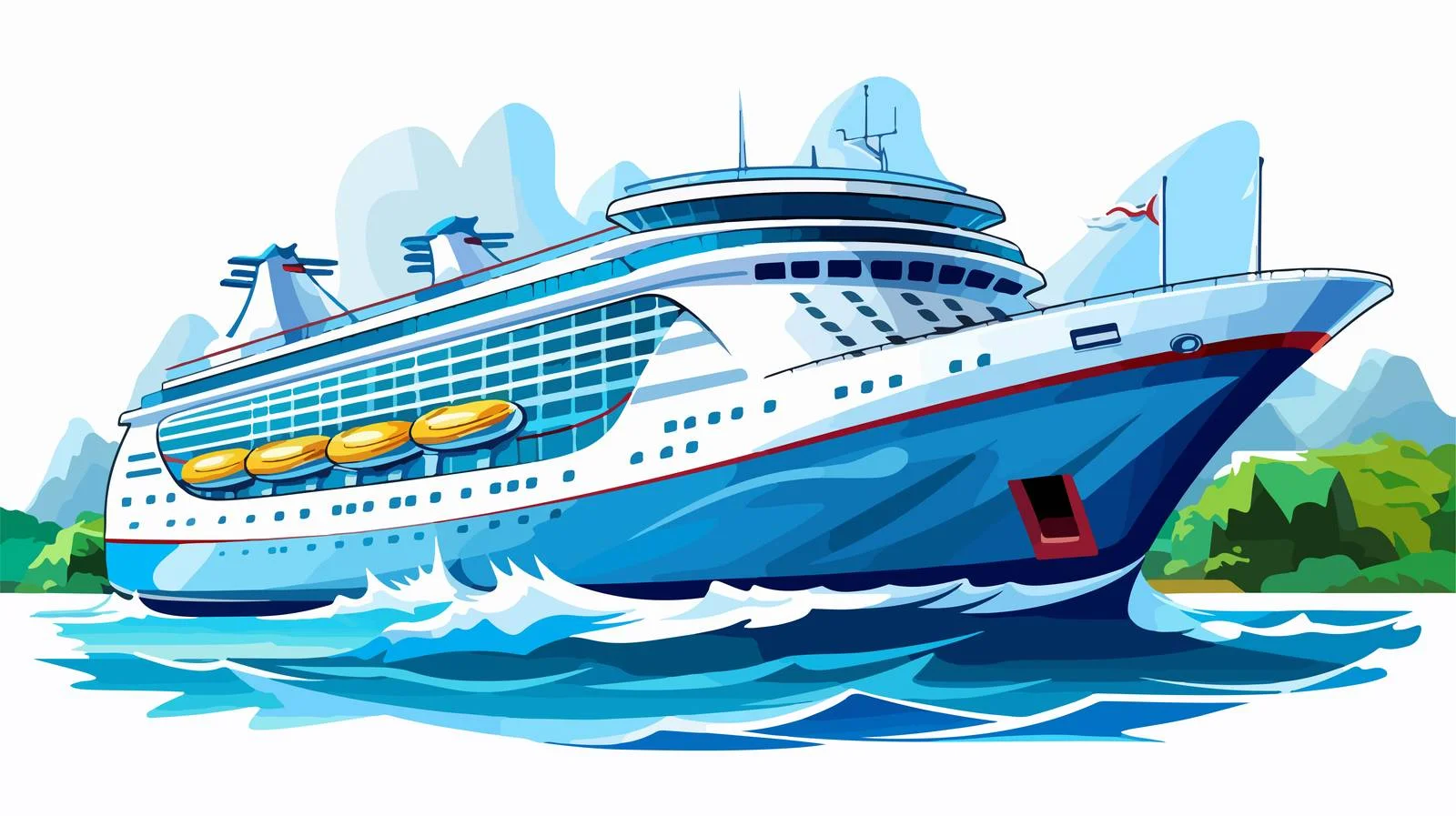 Fun Cruise Ship Holiday Travel — free download from Dotvec