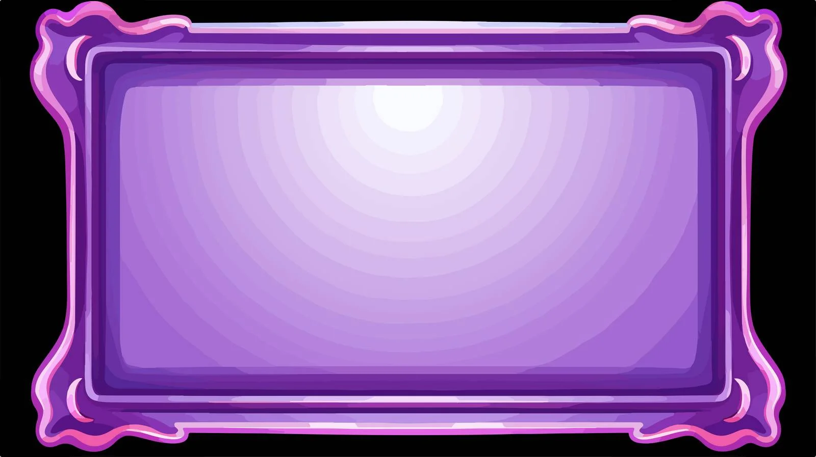 Vibrant Purple Picture Frame Mockup — free download from Dotvec